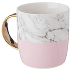 Pastel Pink S Letter Monogram Mug