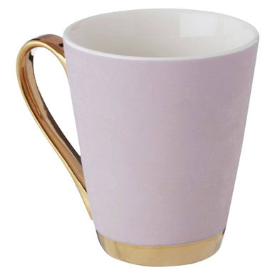 Lilac Monogram Mug H