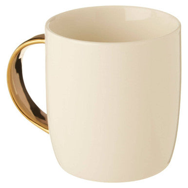 White Monogram Mug K