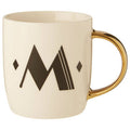 White Monogram Mug M