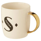 White Monogram Mug S