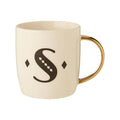 White Monogram Mug S