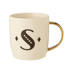 White Monogram Mug S