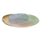 Pastel Hand-Painted Dinner Plate