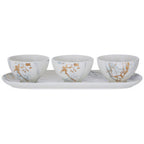 Dip Bowls with Tray Set