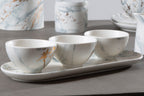 Dip Bowls with Tray Set