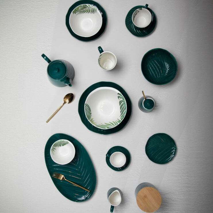 Dark Green Teapot