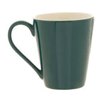 Dark Green Leaf Design Mug