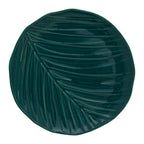 Dark Green Canape Plate