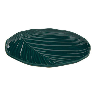Dark Green Canape Plate