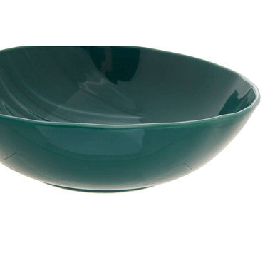 Dark Green Soup Bowl