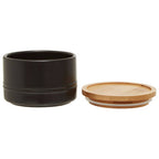 Fenwick Black Small Stoneware Canister