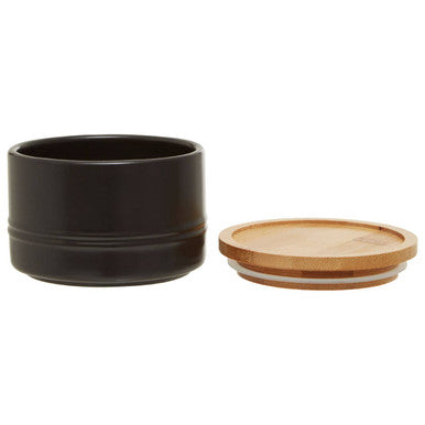 Fenwick Black Small Stoneware Canister
