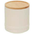 Cream Medium Stoneware Canister