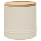 Cream Medium Stoneware Canister