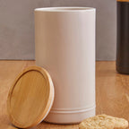 Fenwick Cream Large Stoneware Canister
