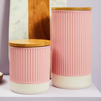 Pink 1250ml Storage Canister