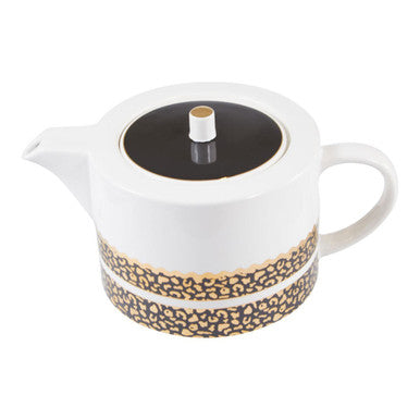 Leopard Print Teapot