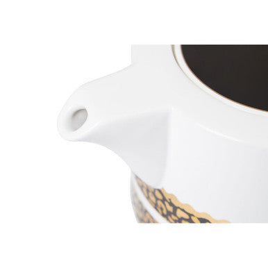 Leopard Print Teapot