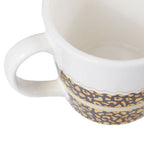 London Set of Two Leopard Print Mugs