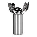 5 Piece Stainless Steel Kitchen Utensils Set with Holder
