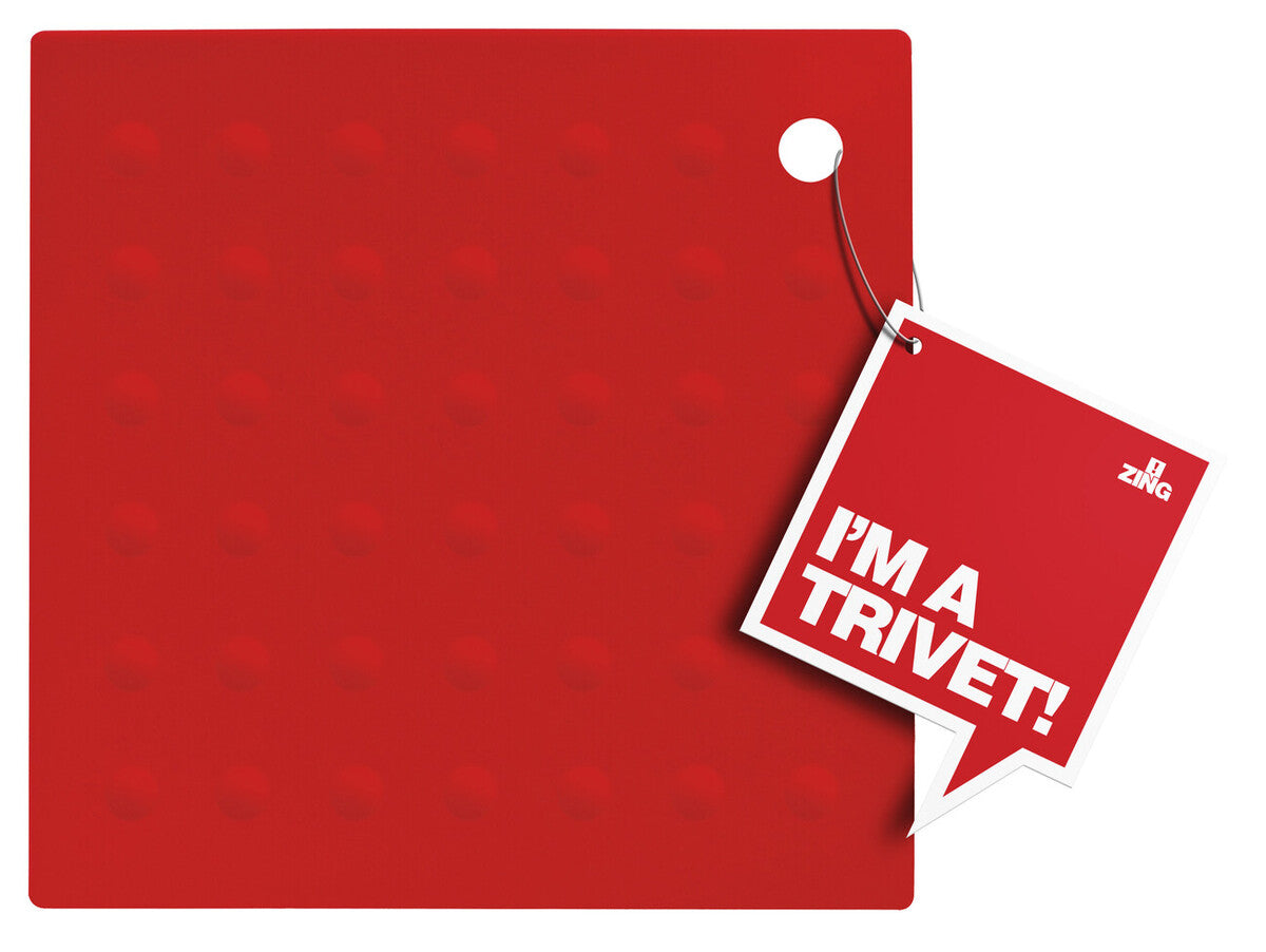 Red Silicone Trivet