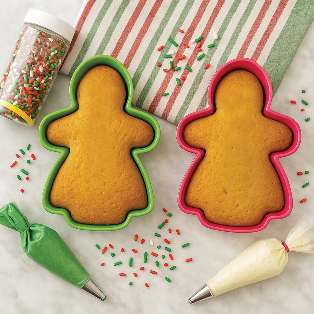 Gingerbread Ladies Cake Moulds