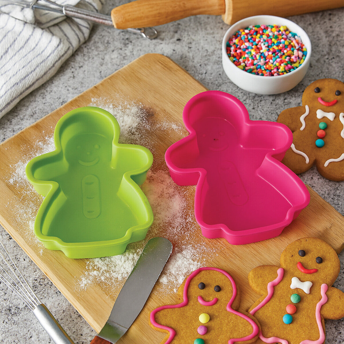 Gingerbread Ladies Cake Moulds