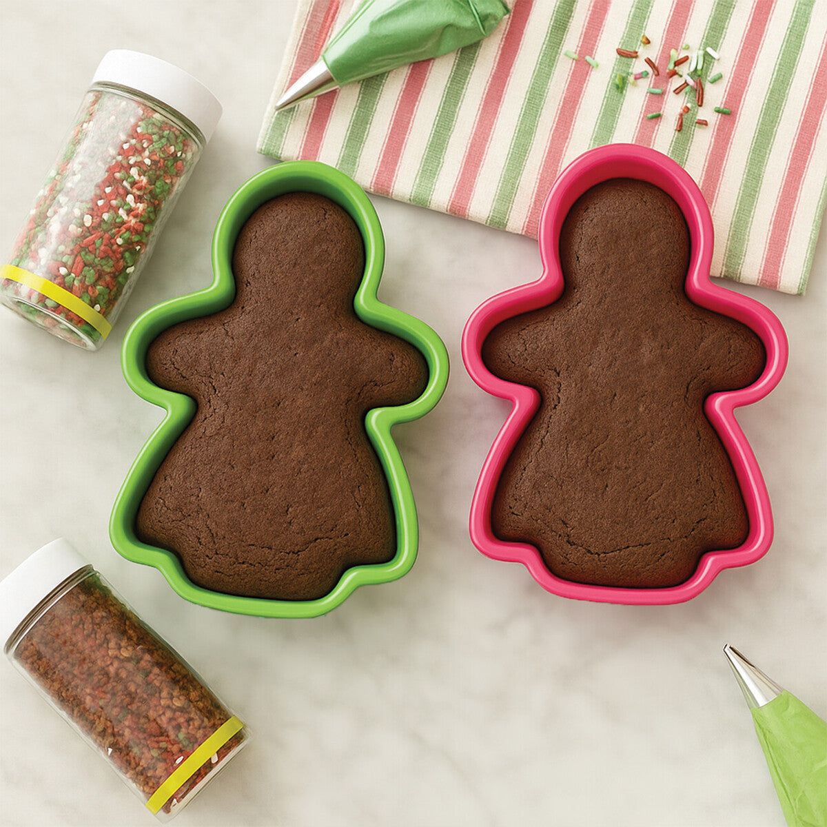 Gingerbread Ladies Cake Moulds