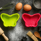 Set of Two Butterflies Cake Moulds