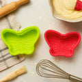 Set of Two Butterflies Cake Moulds