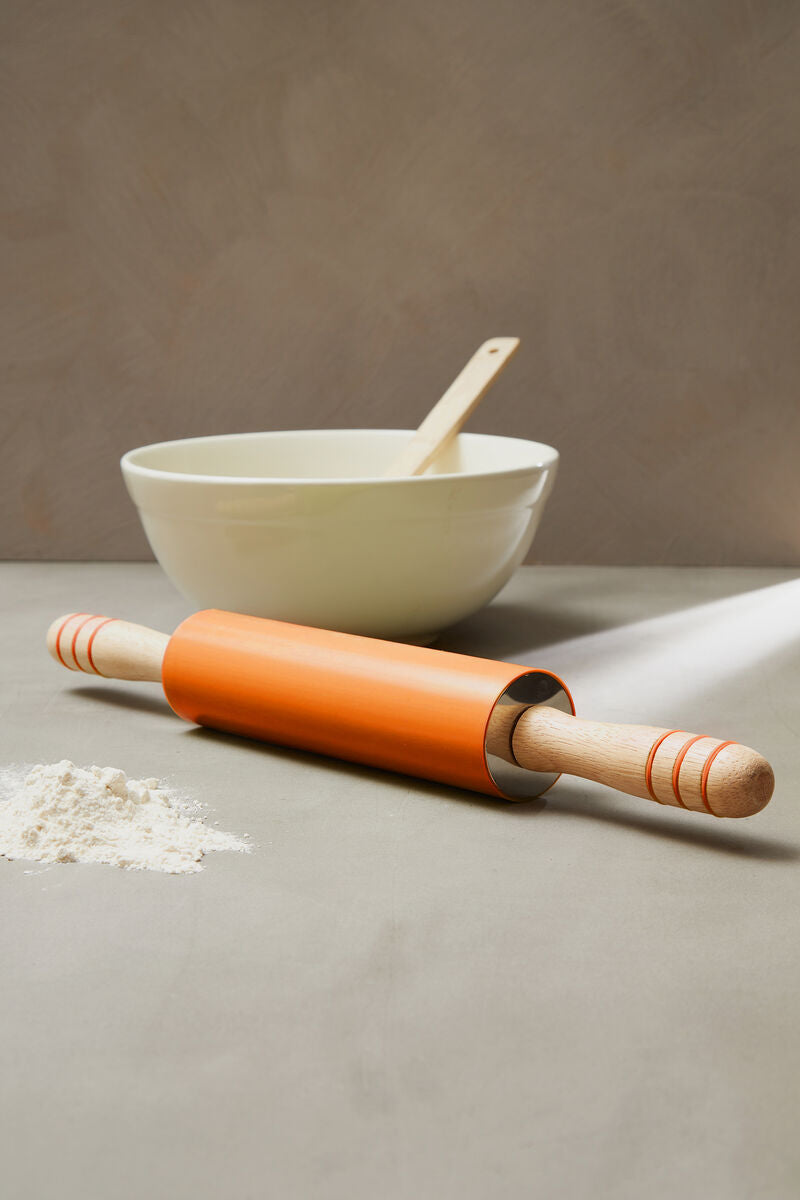 Orange Silicone Rolling Pin