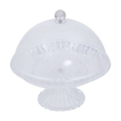 Clear Acrylic Cake Stand with Dome