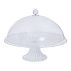 Clear Acrylic Cake Stand with Dome Lid