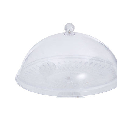 Clear Acrylic Cake Stand with Dome Lid