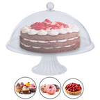Clear Acrylic Cake Stand with Dome Lid