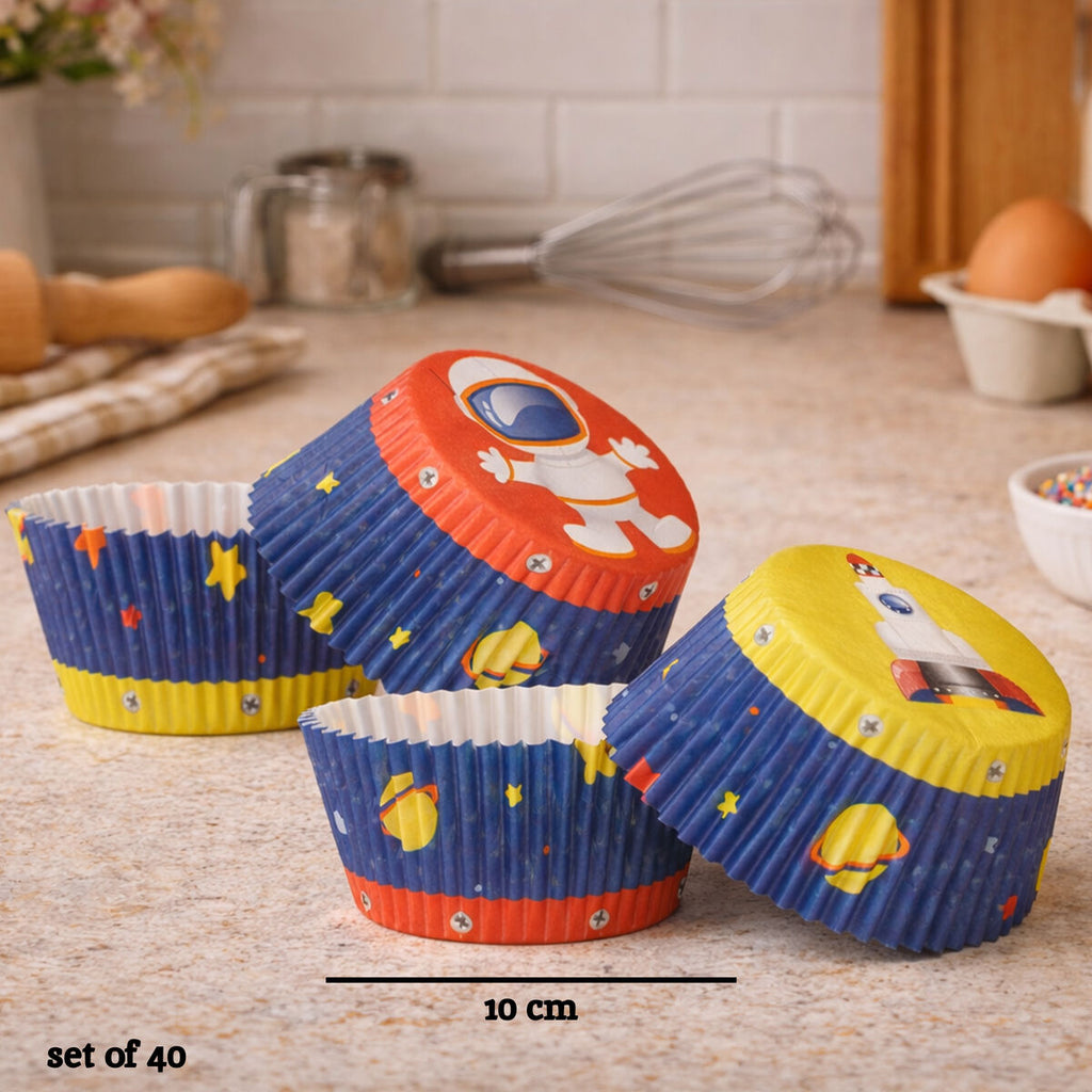 40 Piece Large Cupcake Cases