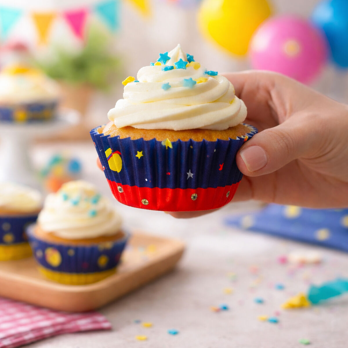 40 Piece Large Cupcake Cases