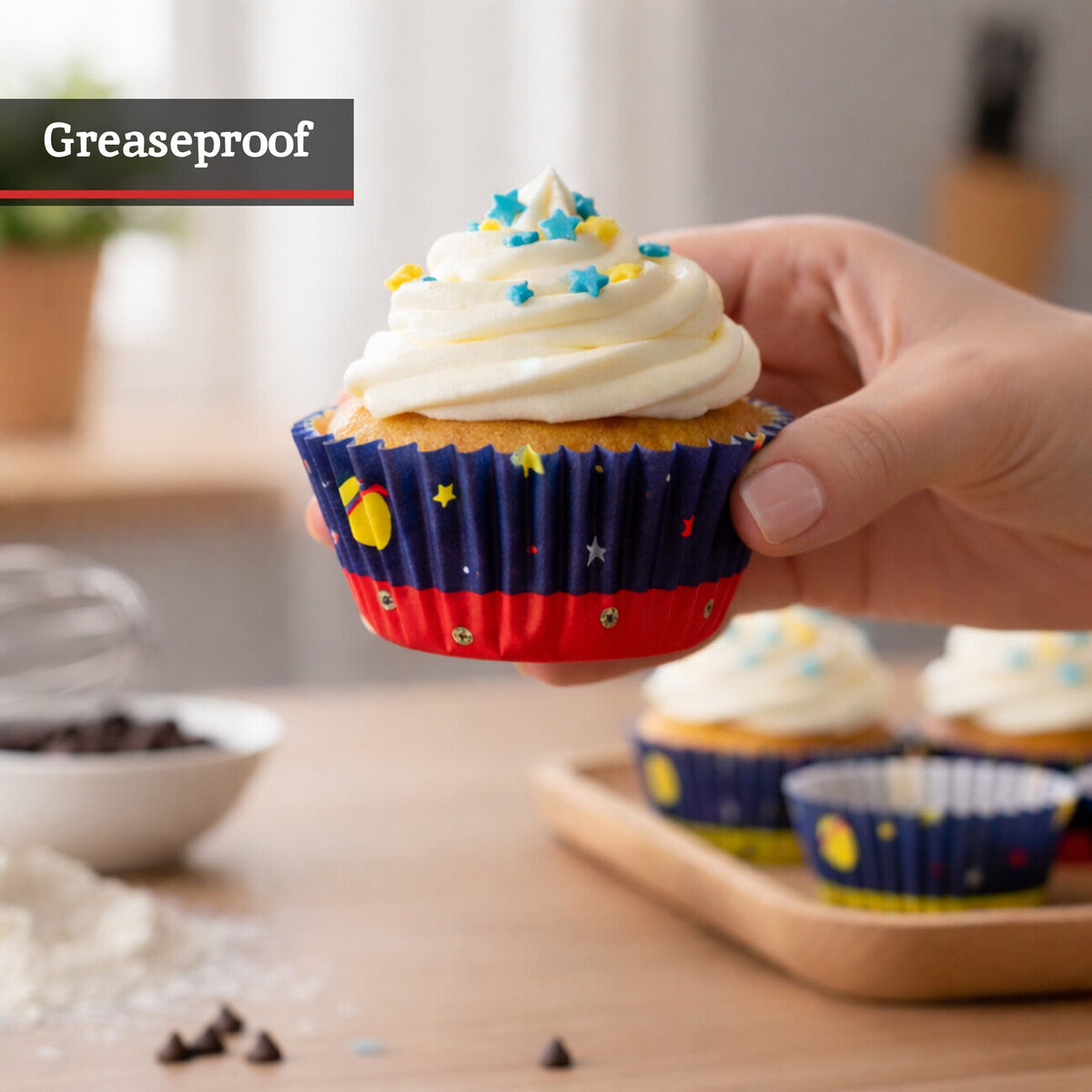 40 Piece Large Cupcake Cases