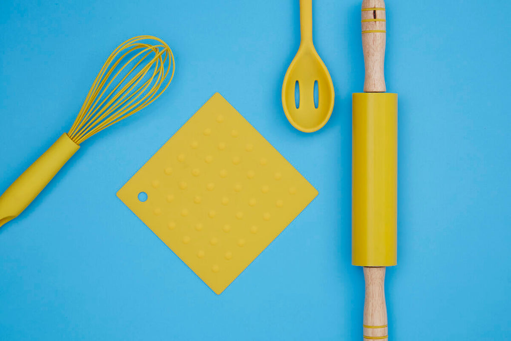 Yellow Silicone Rolling Pin