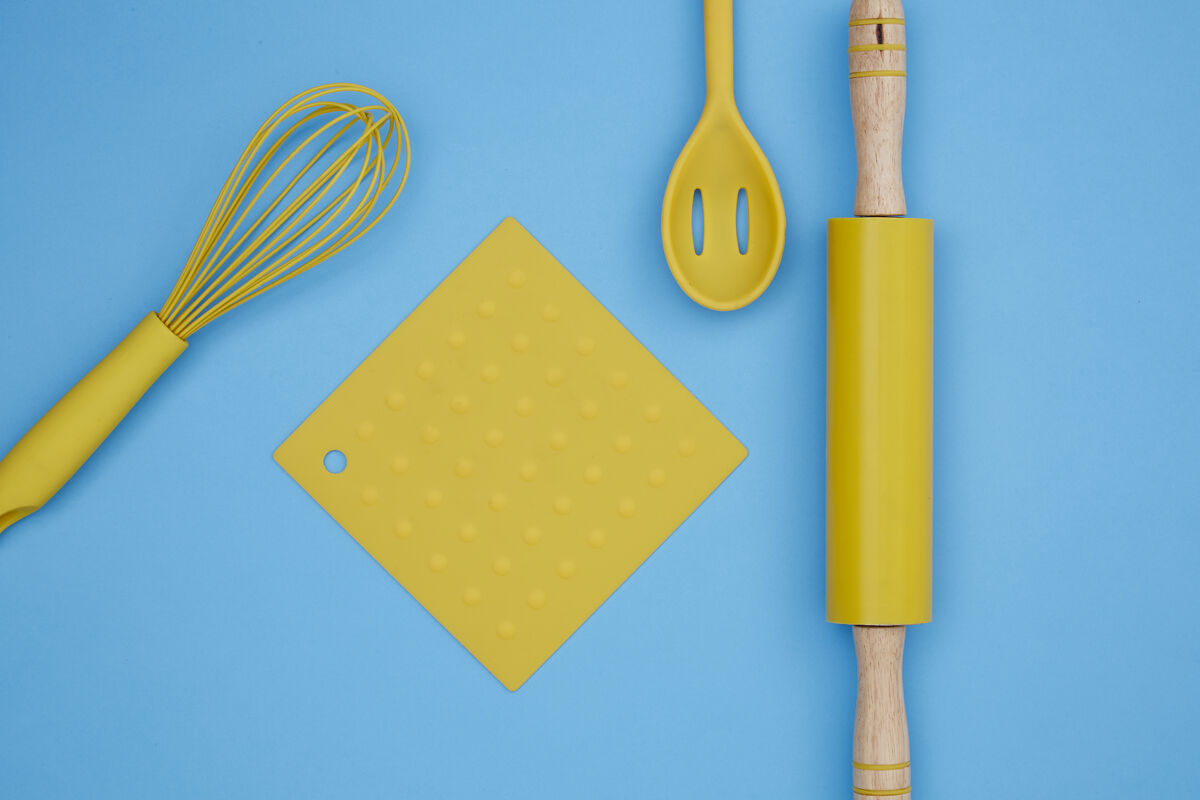 Yellow Silicone Rolling Pin