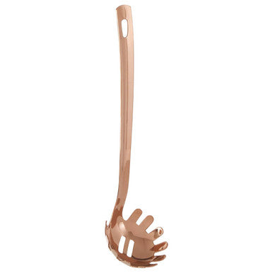 Rose Gold Finish Spaghetti Spoon