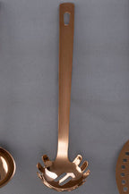 Rose Gold Finish Spaghetti Spoon