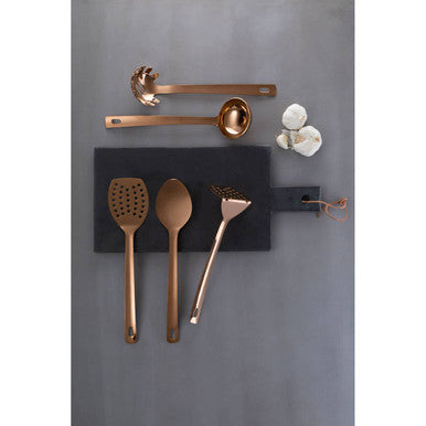 Rose Gold Finish Spaghetti Spoon
