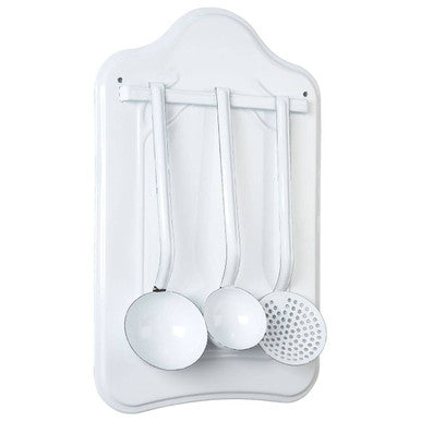 Wall-Mounted Kitchen Utensil Set