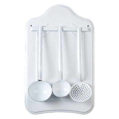 Wall-Mounted Kitchen Utensil Set