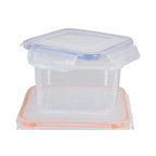 5 Piece Square Food Containers with Airtight Lids