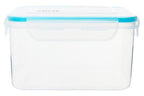 4 Piece Square Food Containers with Airtight Lids