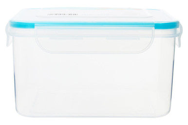 4 Piece Square Food Containers with Airtight Lids
