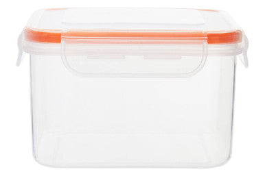 4 Piece Square Food Containers with Airtight Lids